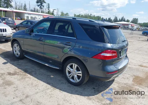 2012 Mercedes-Benz Ml 350 Bluetec 4Matic from USA, damaged, VIN 4JGDA2EB2CA026646